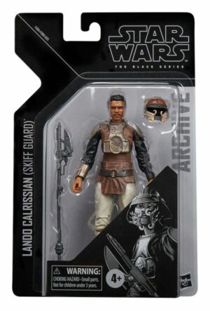 Star Wars Lando Calrissian (Skiff Guard) Black Series Archive Figura