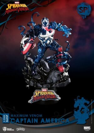 MARVEL Captain America Maximum Venom Special Edition D-Stage Dioráma