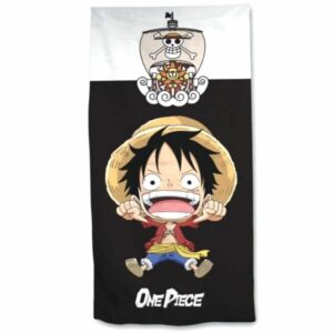 Törölköző One Piece Luffy és hajója