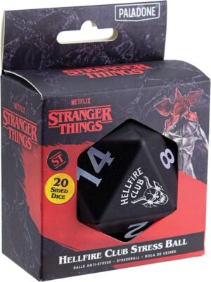 Stranger Things Hellfire Club D20 Stresszlabda Stranger Things Hellfire Club D20 Stresszlabda