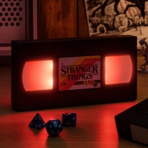Stranger Things VHS kazetta Lámpa