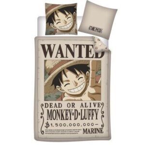 One Piece Luffy Wanted Ágynemű