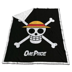 One Piece Logo Sherpa Takaró