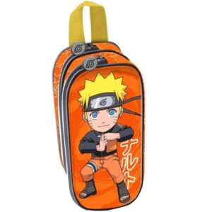 Naruto Tolltartó 2 rekeszes, figurás