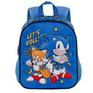 Sonic & Tails Let’s Roll Hátizsák Gyerek 31cm