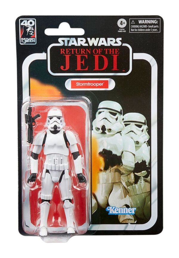 Star Wars Stormtrooper Black Series Figura (Ep VI 40th Anniversary)