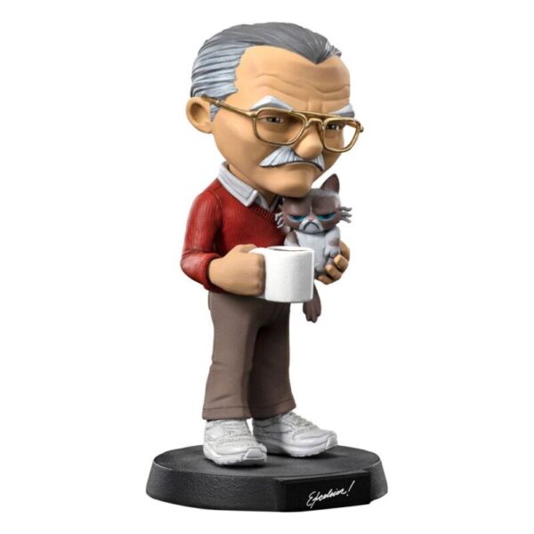 Mini Co. Stan Lee with Grumpy Cat Szobor