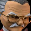 Mini Co. Stan Lee with Grumpy Cat Szobor
