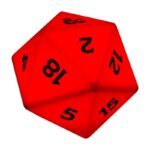 Dungeons & Dragons D20 lámpa