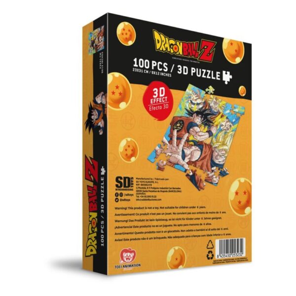 Dragon Ball Z Puzzle Goku Saiyan 100db-s