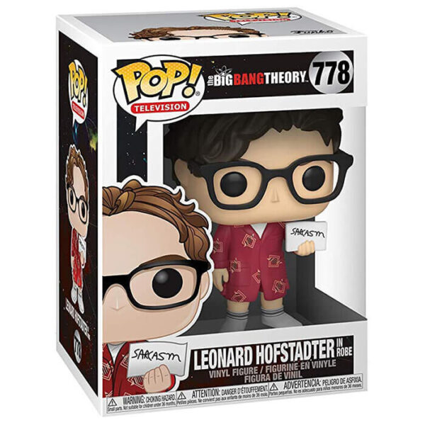 Funko Pop Leonard Hoftsadter in Robe (778)