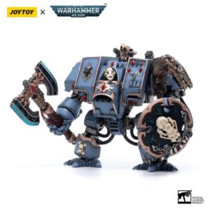 Warhammer 40k Space Marines Space Wolves Venerable Dreadnought Brother Hvor 20 cm
