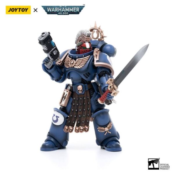 Warhammer 40k Ultramarines Veteran Sergeant Icastus 12 cm