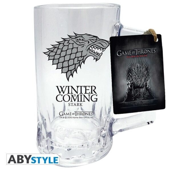 Game of Thrones Stark Üveg Korsó