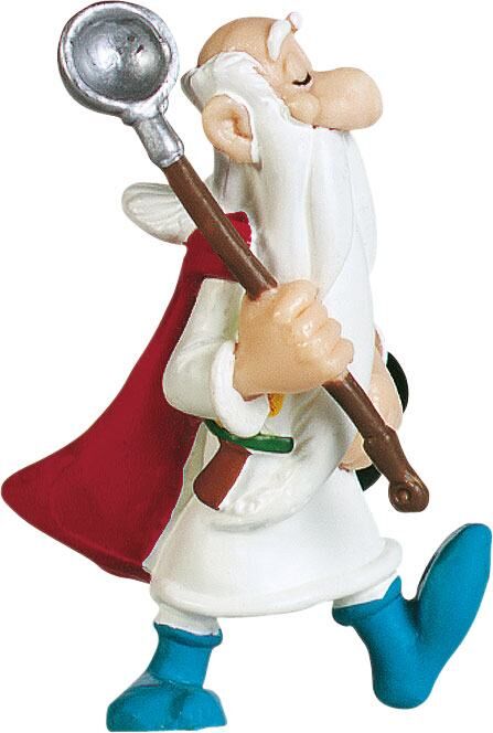 Asterix - Getafix (Druida) üsttel figura 8cm