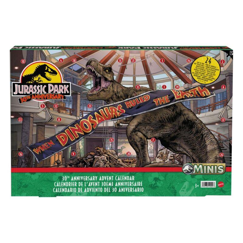 Adventi Naptár Jurassic Park Minis