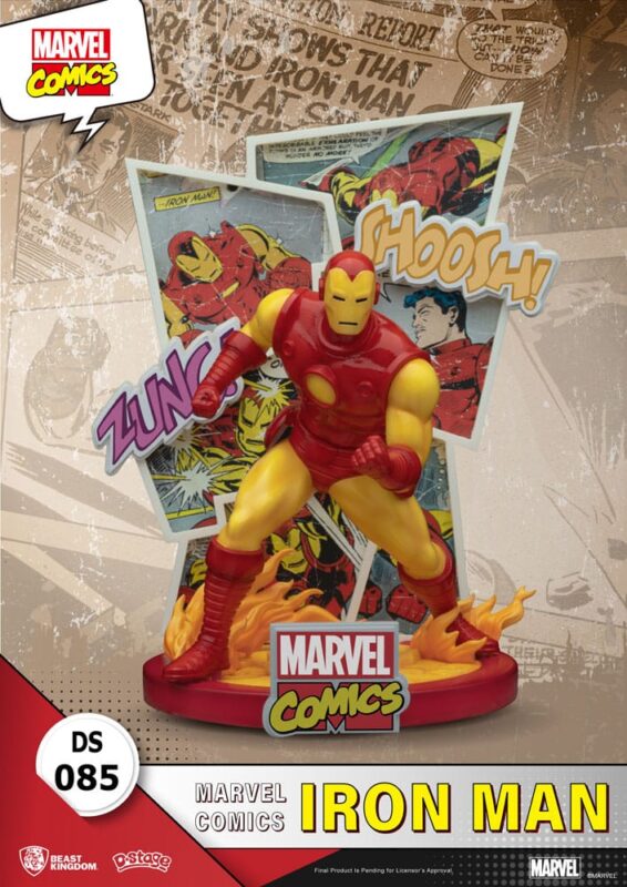 MARVEL Iron-Man Marvel Comics D-Stage Dioráma