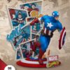 MARVEL Captain America Comics D-Stage Dioráma