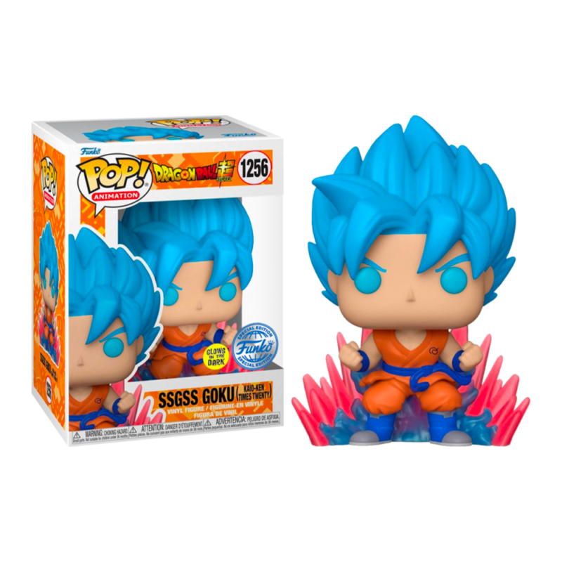 Funko POP! SSGSS Goku (Kaiko-Ten) (1256)
