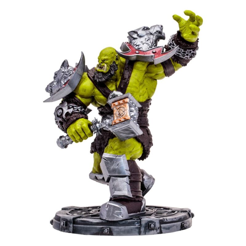 World of Warcraft Orc Warrior / Shaman Rare Figura