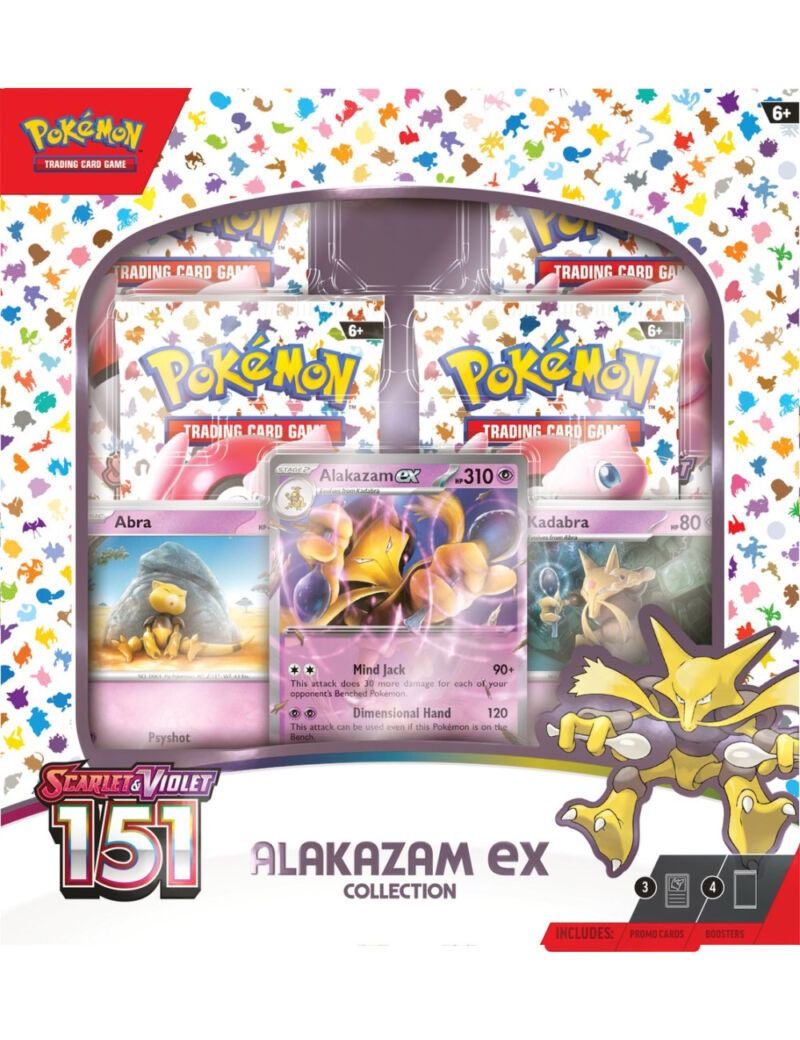 Pokémon Scarlet&Violet 151 Alakazam ex Collection
