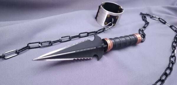 Mortal Kombat Scorpion Kunai rope dart (egyedi)