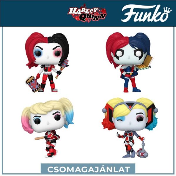 Funko POP! Harley Quinn csomag (2)