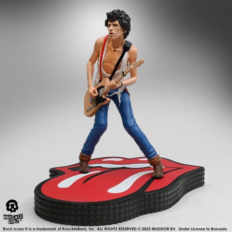 The Rolling Stones Keith Richards (Tattoo You Tour 1981) Rock Iconz Szobor