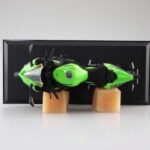Kawasaki Ninja ZX-25R Lime Green/Ebony Die Cast Motor modell