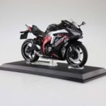 Kawasaki Ninja ZX-25R Metallic Spark Black/Peal Flat Stardust White Die Cast Motor modell