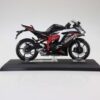 Kawasaki Ninja ZX-25R Metallic Spark Black/Peal Flat Stardust White Die Cast Motor modell