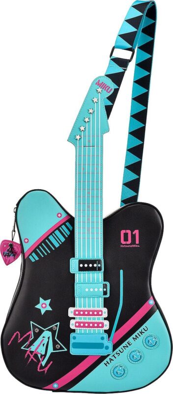 Hatsune Miku gitár oldaltáska