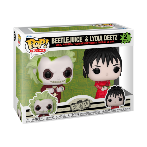 Funko POP! Beetlejuice & Lydia Deetz 2Pack