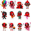 Funko Misterys Mini Deadpool 30th year