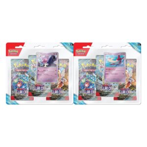 Pokémon Scarlet&Violet Stellar Crown Booster csomag 3db-s
