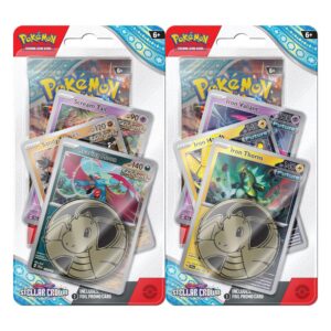 Pokémon Scarlet&Violet Stellar Crown Premium Checklane Booster csomag