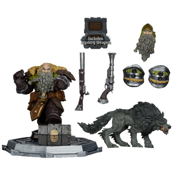 World of Warcraft Dwarf Hunter Beast Master & Marksman Figura