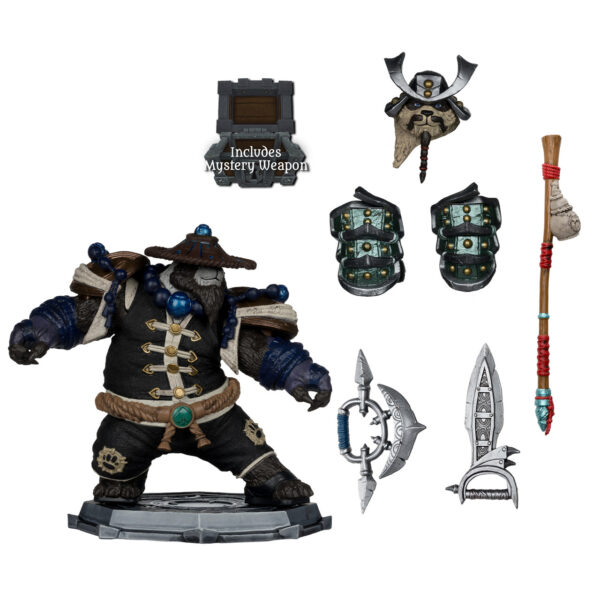 World of Warcraft Pandaren Monk & Rogue Figura