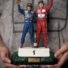 Alan Prost & Ayrton Senna The Last Podium 1993 Deluxe Art Scale Szobor