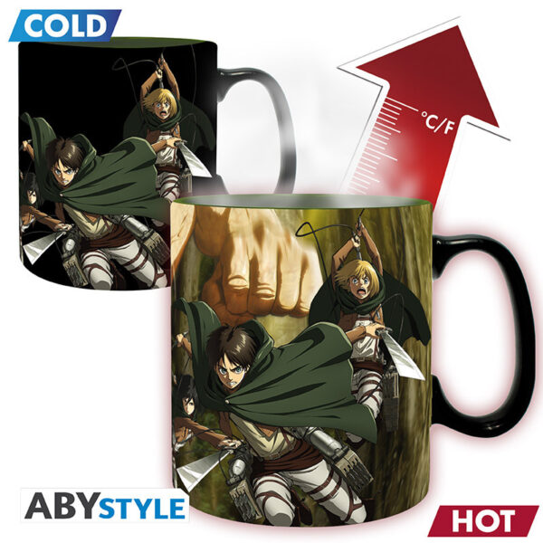 Attack on Titan Eren Bögre Hőre változó