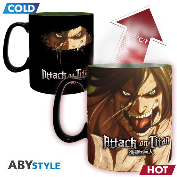 Attack on Titan Eren Bögre Hőre változó