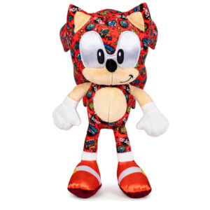 Sonic Comic Plüss 30cm - piros Sonic Comic Plüss 30cm - piros