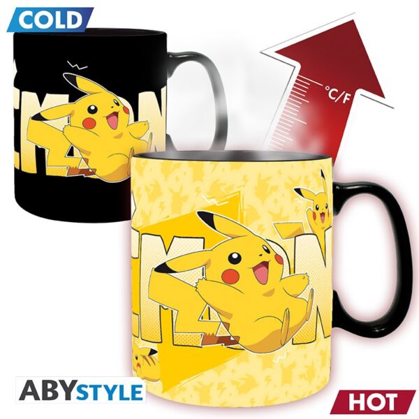 Pokemon Pikachu Bögre Hőre változó