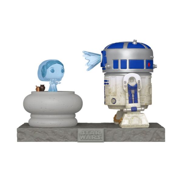 Funko POP! R2-D2 and Princess Leia Hologram (766)