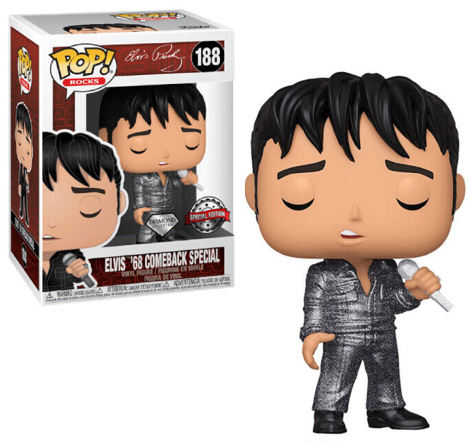 Funko POP! Elvis '68 Comeback Special (188) DGLT