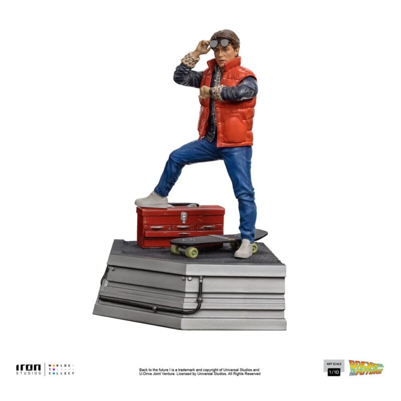 Back to The Future Marty McFly Art Scale Szobor