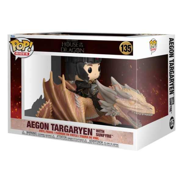 Funko POP! Aegon Targaryen with Sunfyre (135)