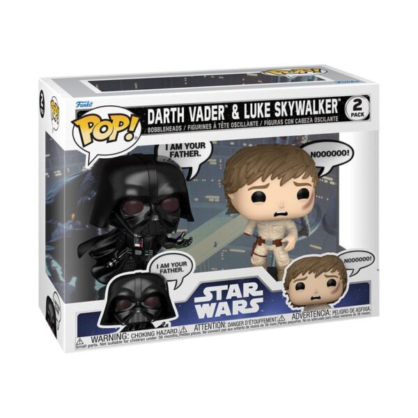 Funko POP! Darth Vader & Luke Skywalker 2 Pack