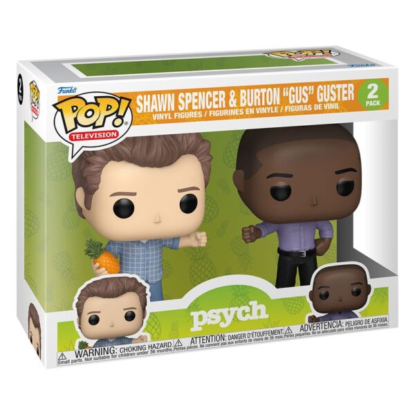 Funko POP! Shawn Spencer & Burton "Gus" Guster 2Pack