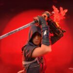 Assassin's Creed Shadows Animus Naoe Szobor